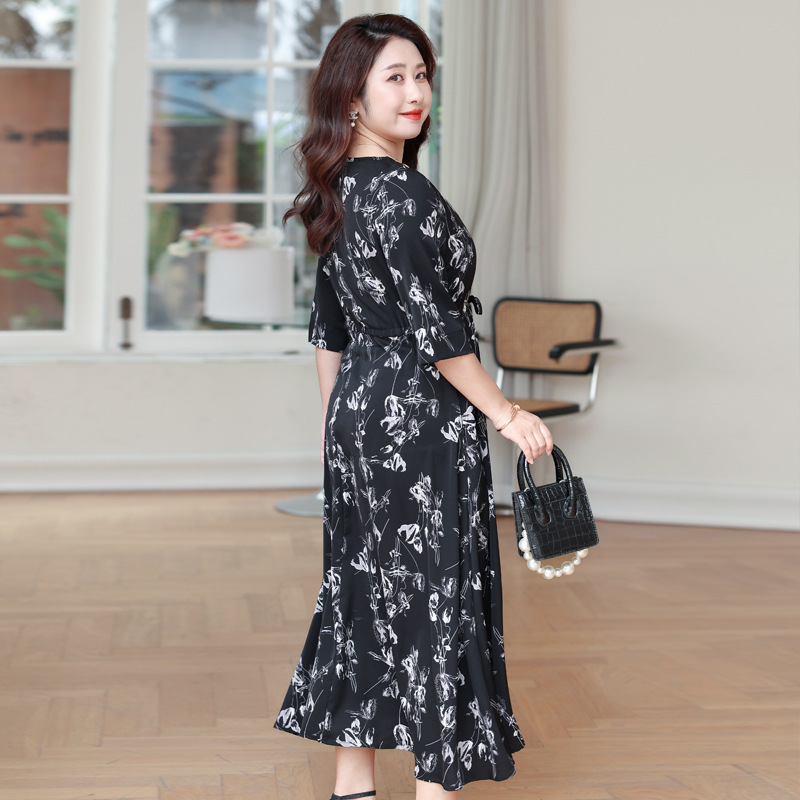 Floral dress korean sale