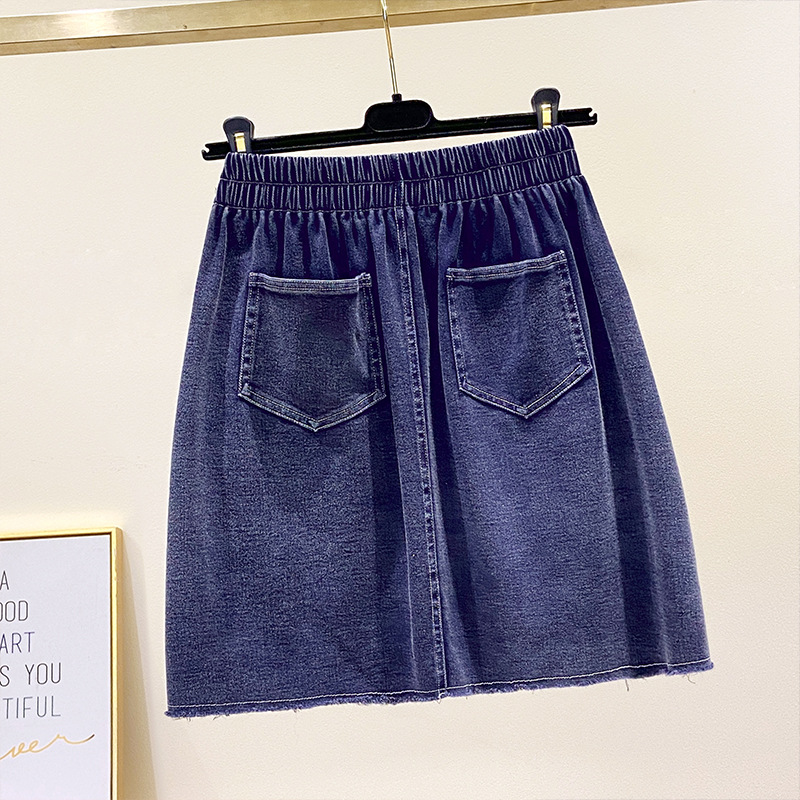 Blue denim skirt 4xl online