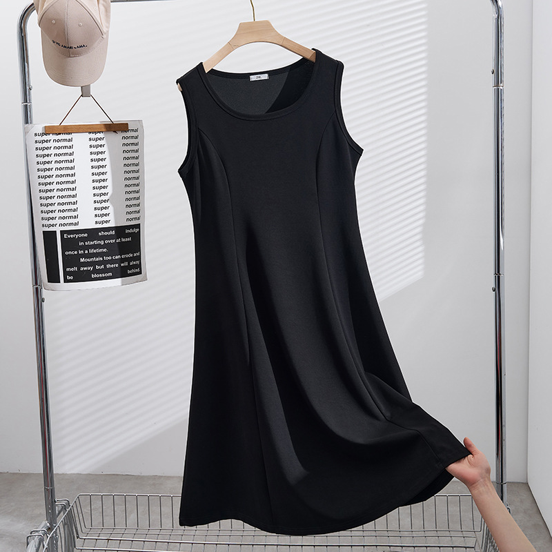 Plus Size Black Tank Dress (EXTRA BIG SIZE) – Pluspreorder