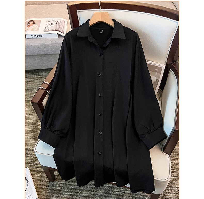 plus size dress shirts Full Collared Neck Long Sleeve Shirt Size Pink Purple / S Beautiful things happen when masculine and feminine details mix Agnes Orinda Women's Button Down