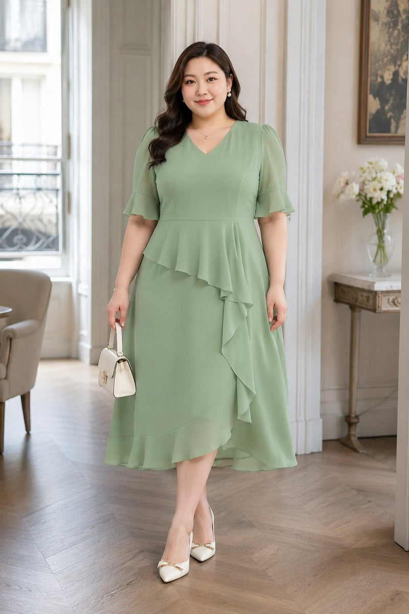 v neck peplum dress plus size ONTINVA Women V-Neck Plus Size Peplum Dress Church Wear to Work Bodycon  Short Sleeve Midi Dresses Valentine Outfits Red at Amazon Women's Clothing  store