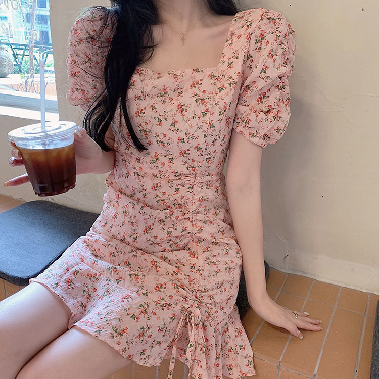 Plus Size Ditsy Floral Pink Square Neck Bodycon Dress Pluspreorder Plus Size Ditsy Floral Pink Square Neck Bodycon Dress Pluspreorder
