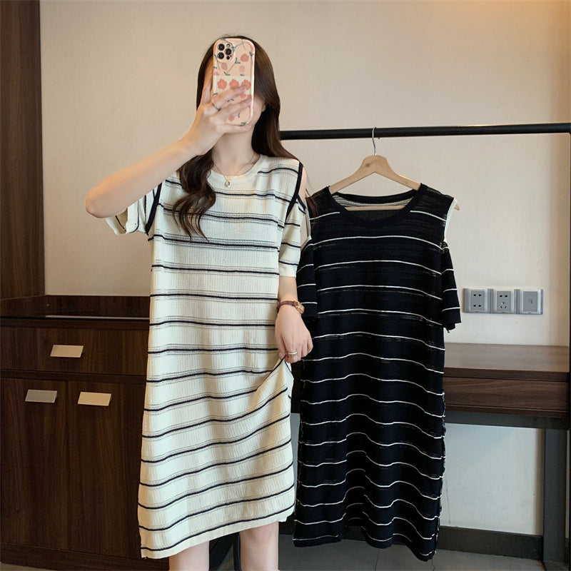 Korean off shoulder dress sales