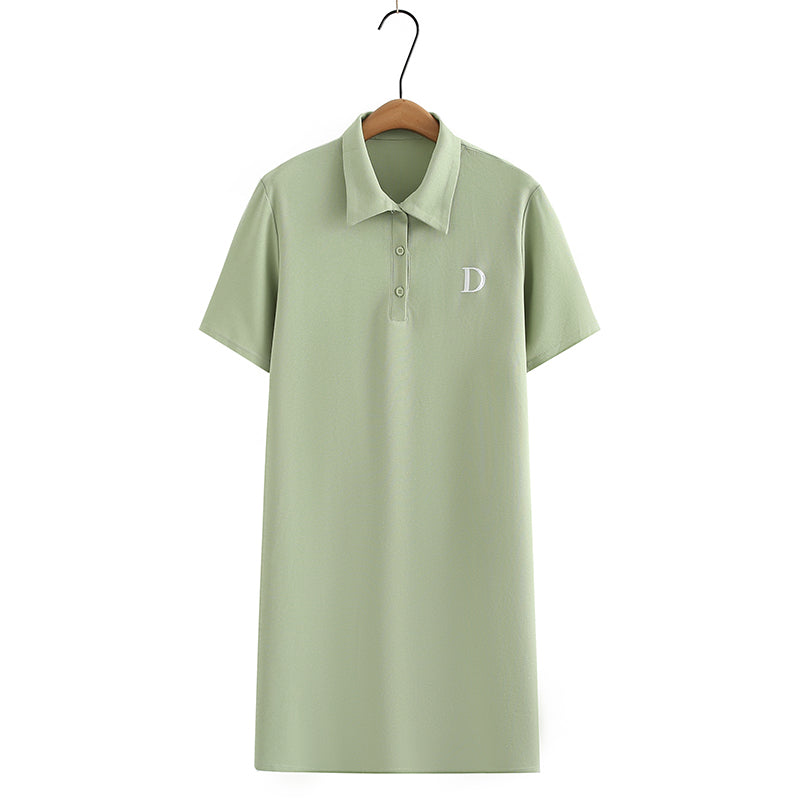 Plus Size Polo T Shirt Dress – Pluspreorder Plus Size Polo T Shirt Dress – Pluspreorder