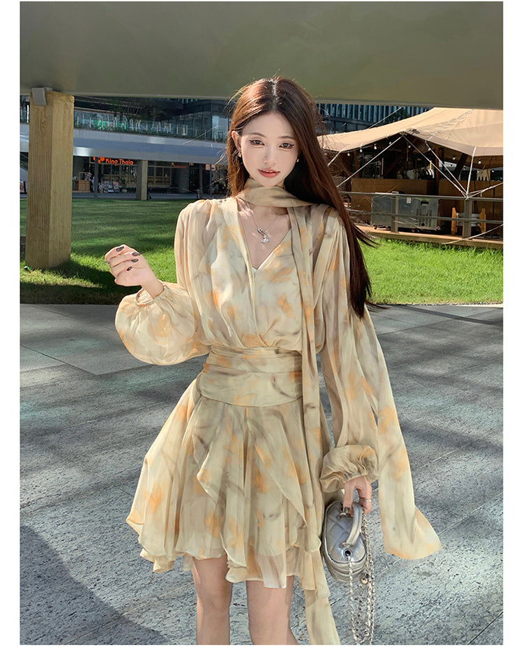 yellow fairy dress Plus Size Korean Yellow Fairy Dress – Pluspreorder