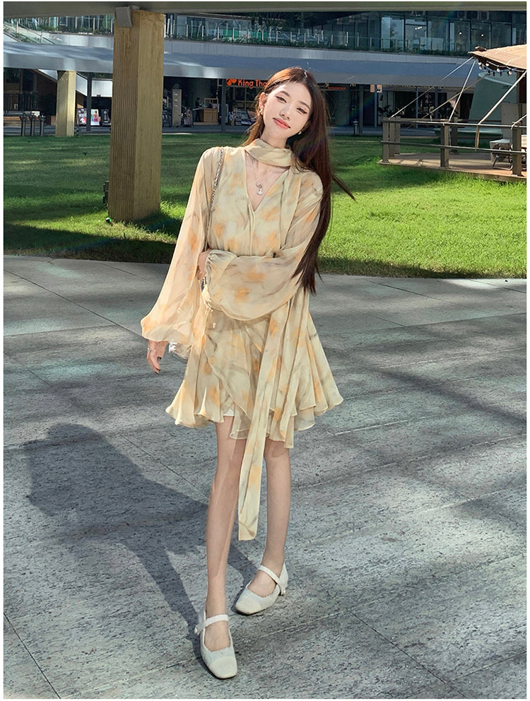 Plus Size Korean Yellow Fairy Dress Pluspreorder Plus Size Korean Yellow Fairy Dress Pluspreorder