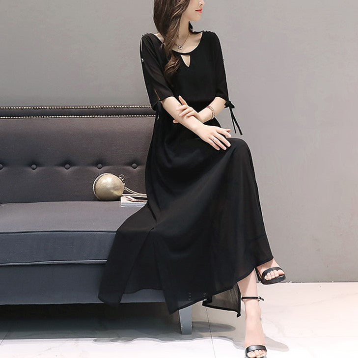 Chiffon sales swing dress