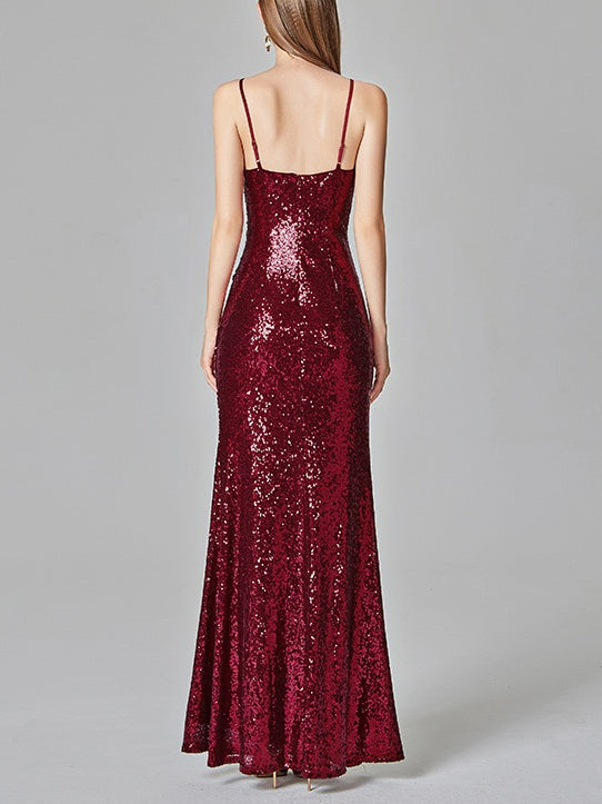 Sexy elegant lace sleeveless maxi evening dress hotsell