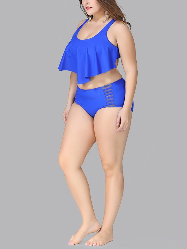 Frill on sale waist swimsuit