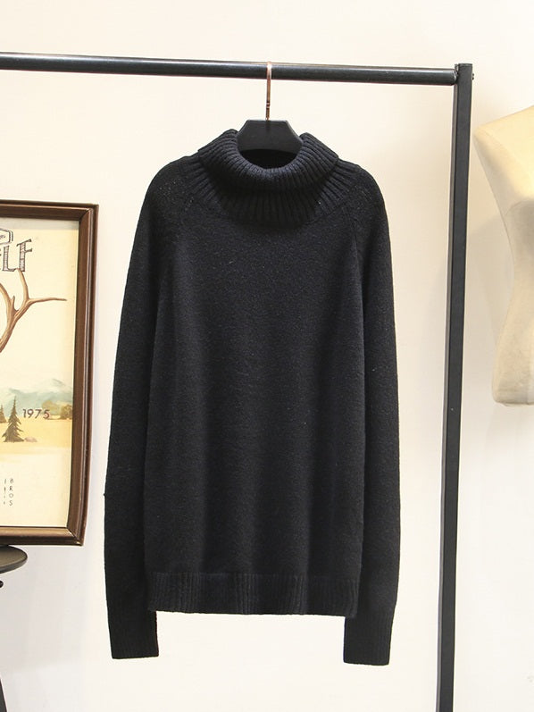 Black clearance turtleneck thick