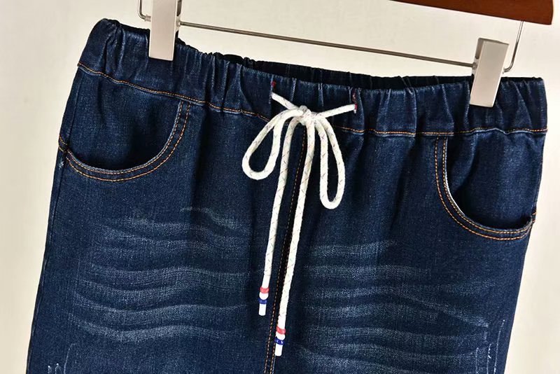 Drawstring denim on sale skirt size 18