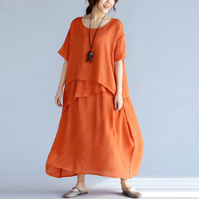 Plus Size Cotton Dress – Pluspreorder