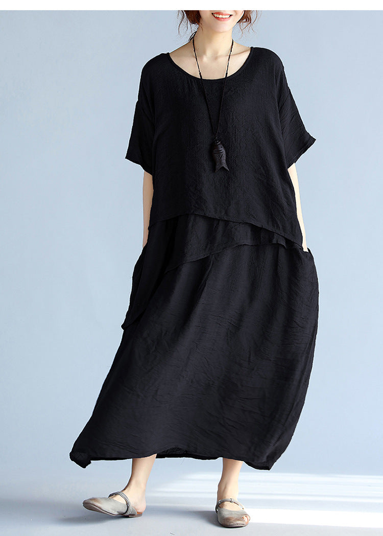 Plus Size Cotton Dress – Pluspreorder
