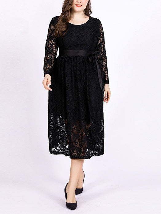 Floral Lace Black Lace Swing Dresses Shirin Plus Size Black Lace Swing Hem Ribbon Tie Wedding Occasion Even Pluspreorder Floral Lace Black Lace Swing Dresses Shirin Plus Size Black Lace Swing Hem Ribbon Tie Wedding Occasion Even Pluspreorder