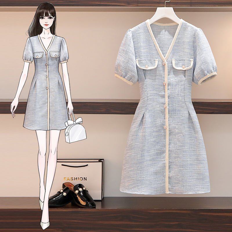 Plus Size Chanel-Esque Tweed Dress – Pluspreorder