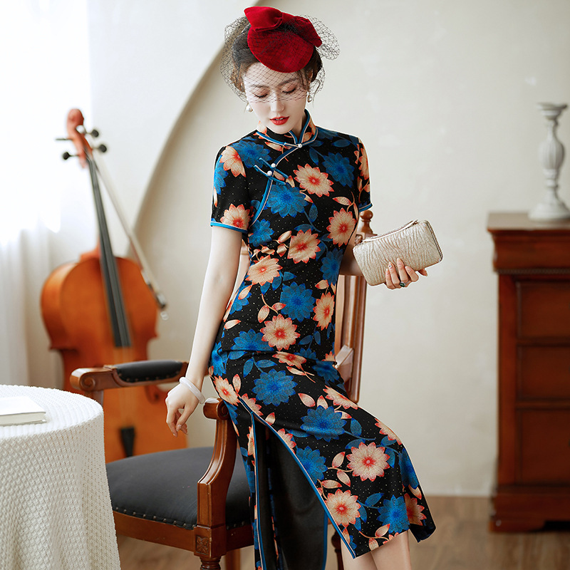 Stretchy hotsell floral dress
