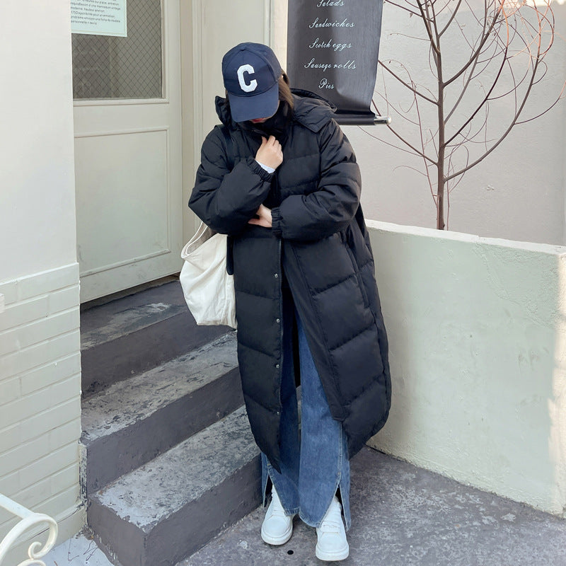 Plus Size Korean Down Padded Long Winter Jacket EXTRA BIG SIZE