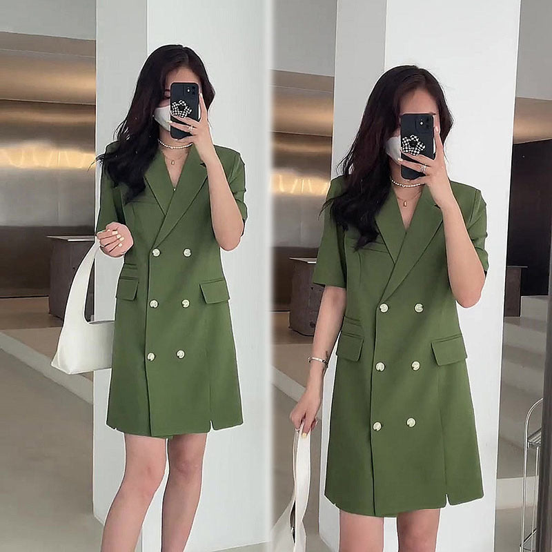 Plus Size Blazer Shirt Dress – Pluspreorder