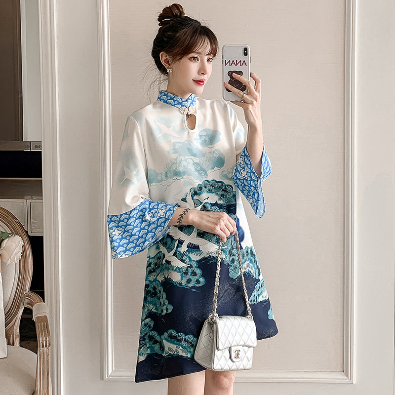 chinese new year dress plus size Plus Size Cheongsam