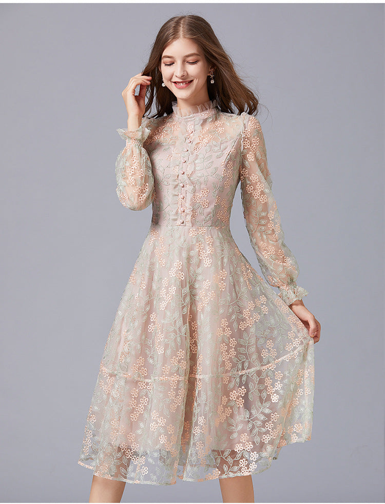 Puff sleeve sale formal dress