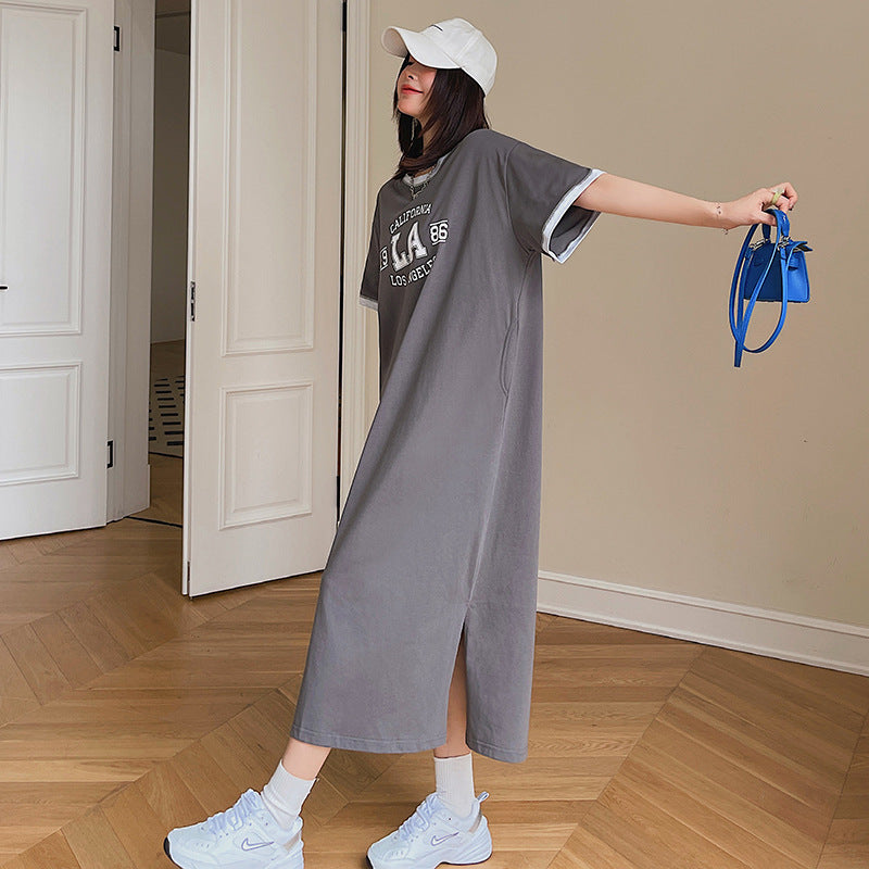 Korean cheap tshirt dress