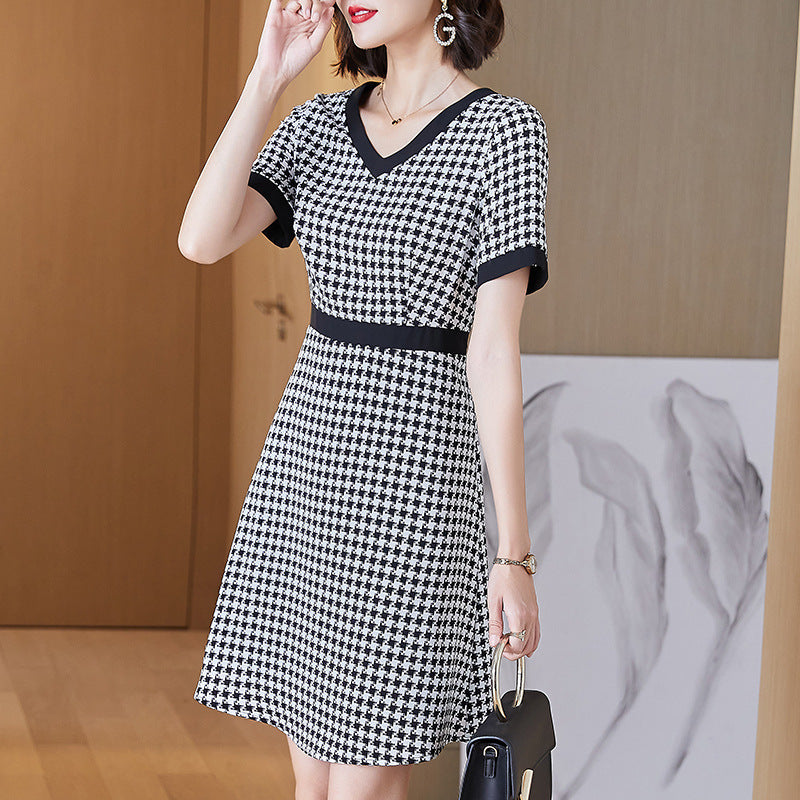 Gingham work clearance dress