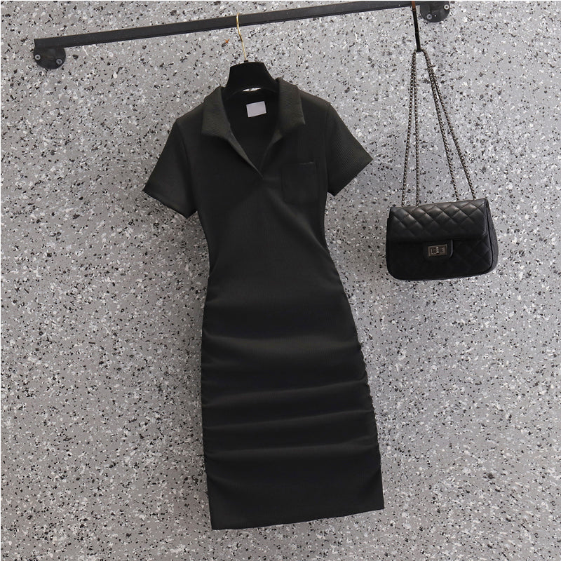 Sexy black shirt dress shop