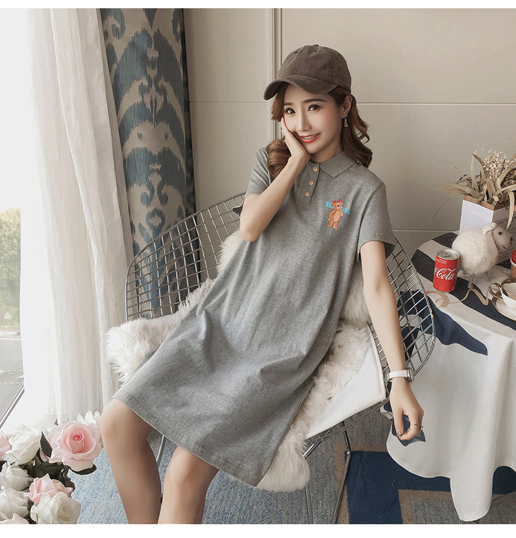 Korean polo dress hotsell