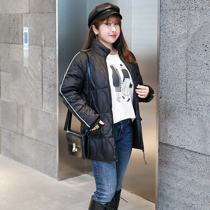 Plus Size Streetwear Down Winter Jacket Pluspreorder