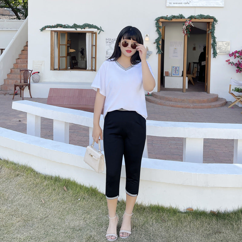 Cheap plus size capri leggings outlet