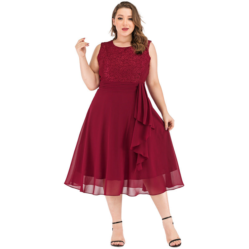 Plus Size Lace Formal Dress – Pluspreorder