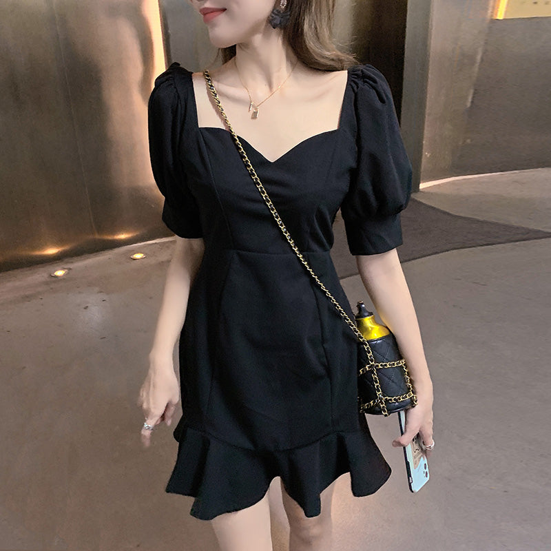 Plus Size Korean Sweetheart Short Dress Pluspreorder Plus Size Korean Sweetheart Short Dress Pluspreorder