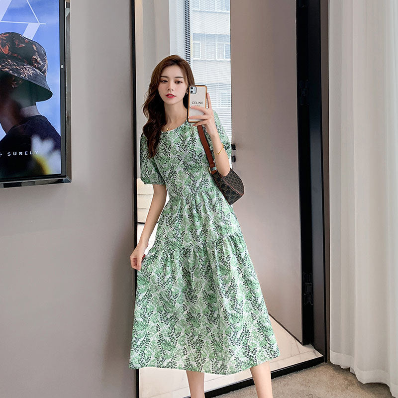 Korean cheap midi dress