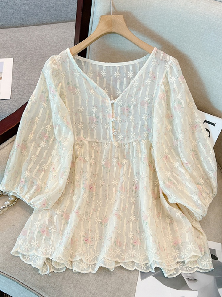 Robe Baby Doll Noire En Dentelle - Taille S/M - Style Coréen - Neuf Sans étiquette