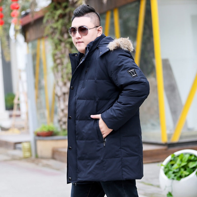 Men's down parka sale
