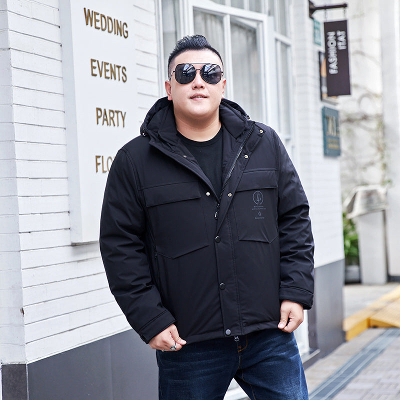 Plus Size Men s Down Winter Jacket Pluspreorder