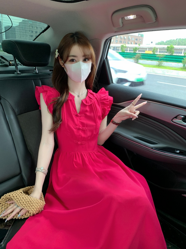 Lily Plus Size Pink Cheongsam Dress