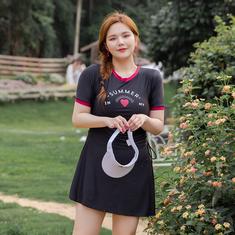 Cute plus size shorts top
