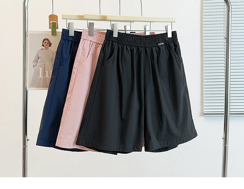 (3XL-9XL) Plus Size Cooling Icy Mid Length Shorts (EXTRA BIG SIZE)