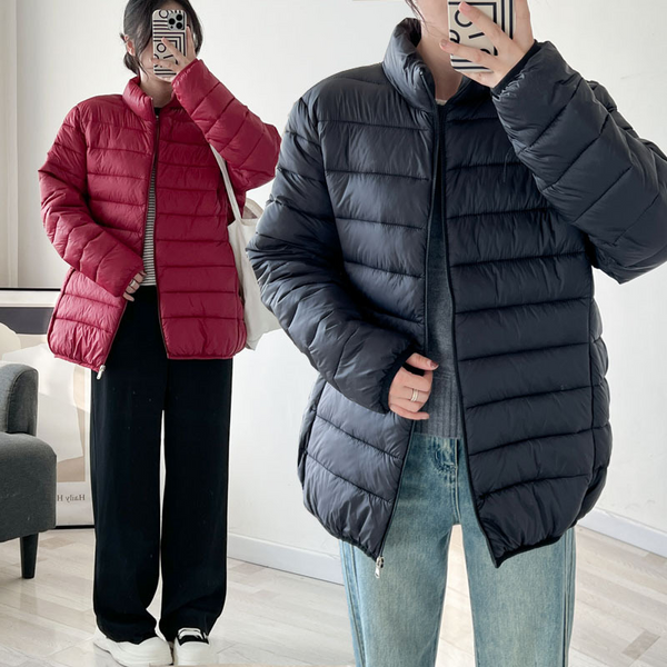 3XL 9XL Plus Size Lightweight Stand Collar Padded Winter Jacket EXT Pluspreorder