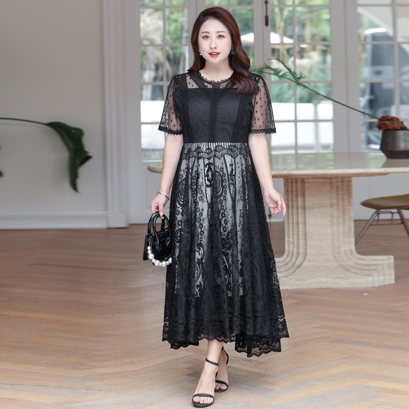 4XL-8XL) Plus Size Lace A Line Formal Dress (EXTRA BIG SIZE) Pluspreorder 4XL-8XL) Plus Size Lace A Line Formal Dress (EXTRA BIG SIZE) Pluspreorder