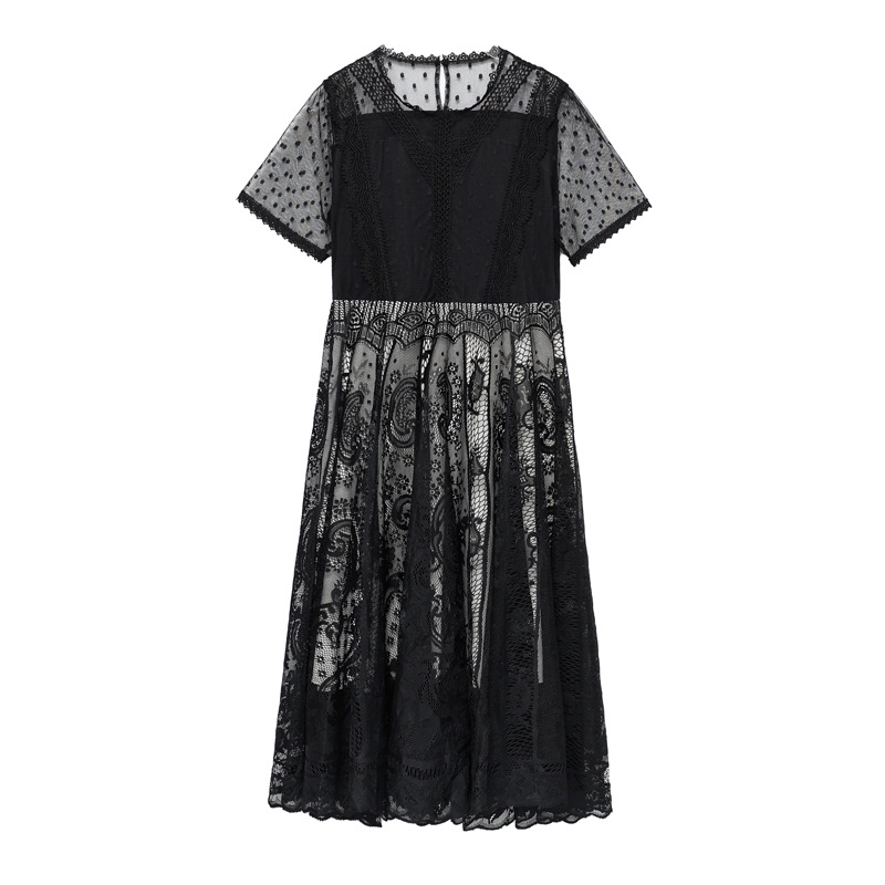 4XL-8XL) Plus Size Lace A Line Formal Dress (EXTRA BIG SIZE) – Pluspreorder