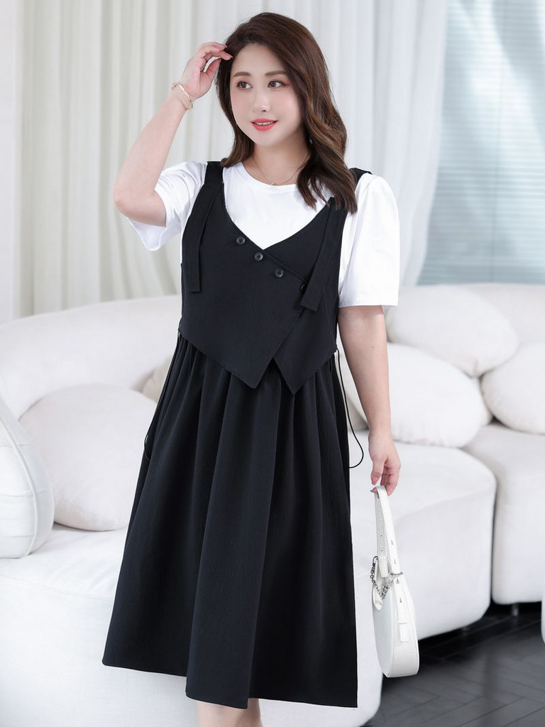 Korean 2 piece dress discount
