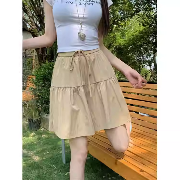 Plus Size A Line Skorts