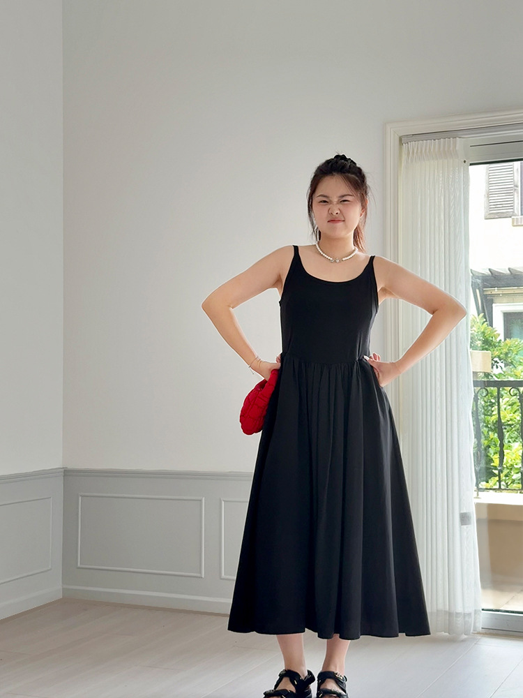 strapless dresses for women Strapless Long A-Line Prom Dress with Pockets Black / 18