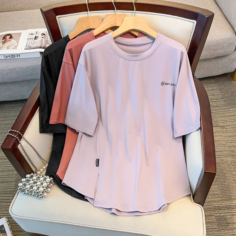 Plus Size Activewear Tee (Dry Fit) (Extra Big Size)