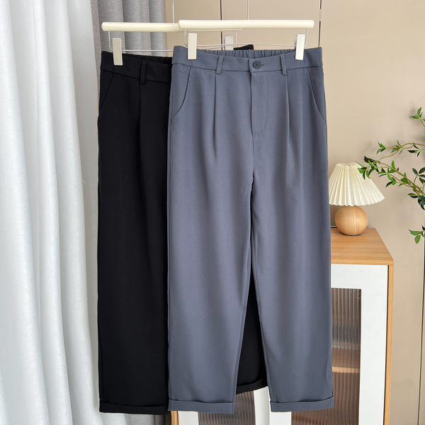 Plus Size Ankle Length Trousers