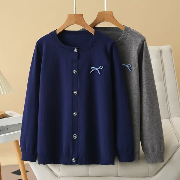 Plus Size Japanese Ribbon Girly Cardigan