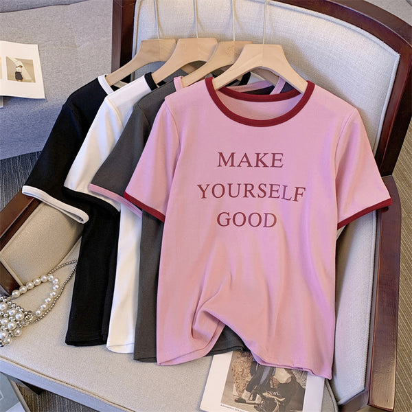 Plus Size Ringer T Shirt