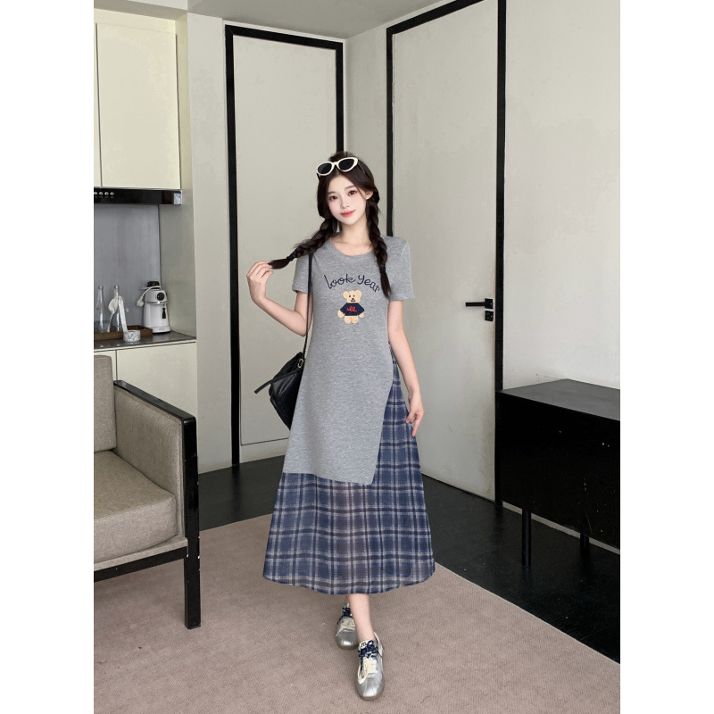 Plus Size Cute Bear T Shirt Dress
